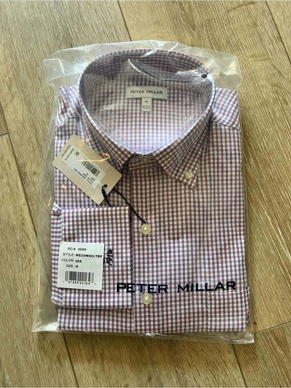 Peter Millar Men's Performance Twill Sports Shirt